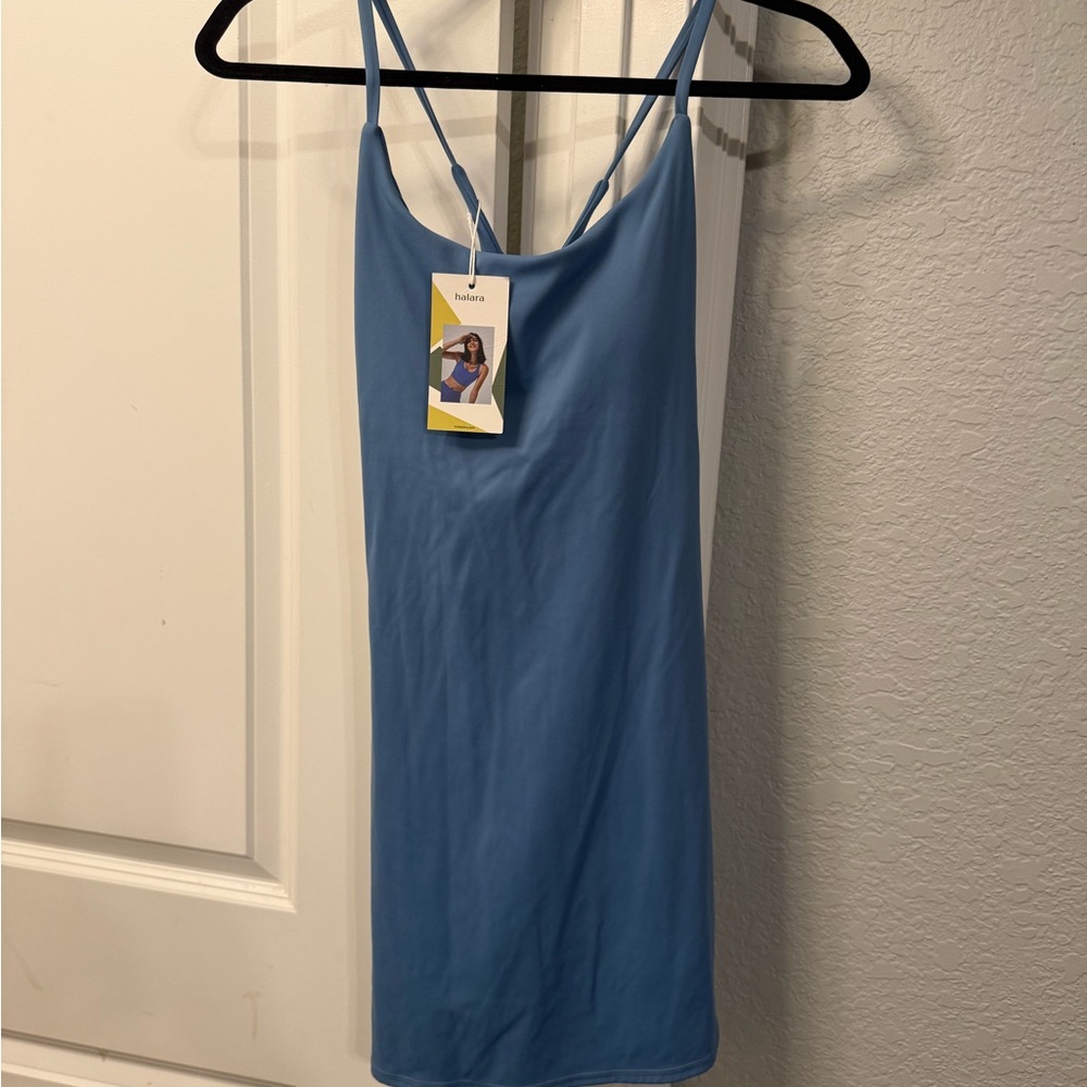 HALARA Blue Mini Dress